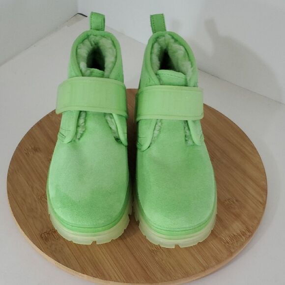 UGG Neumel Womens Size 8 Clear Chukka Suede Boots Parakeet Green 1137030 - Picture 5 of 16
